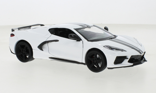1:24 CHEVROLET Corvette C8 Stingray (2020). white - 79360White