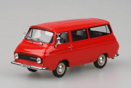 1:43 SKODA 1203 Mikrobus, red brick - 705BC