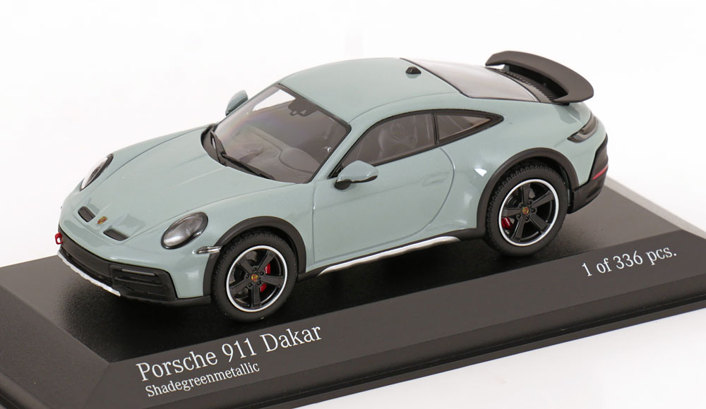 1:43 PORSCHE 911 (992) Dakar (2022), light green-metallic - 410062071