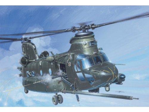 1:72 Сборная модель Вертолет MH-47 E SOA CHINOOK - 1218