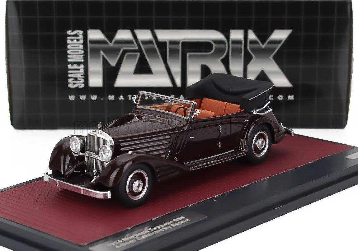 1:43 MAYBACH Zeppelin Ds8 Cabriolet Open (1934), Brown - MX41301-013