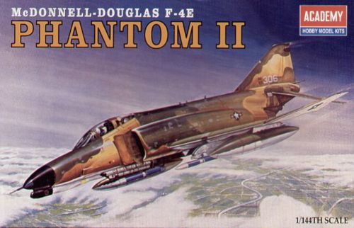 1:144 Сборная модель Самолет F-4E PHANTOM II - 12605