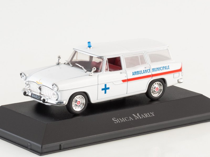 1:43 SIMCA Marly 'Ambulance Municipale', white - 7495010