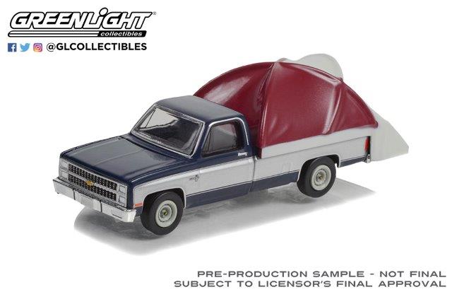 1:64 CHEVROLET C-10 Silverado пикап с палаткой (1982) - 38030D