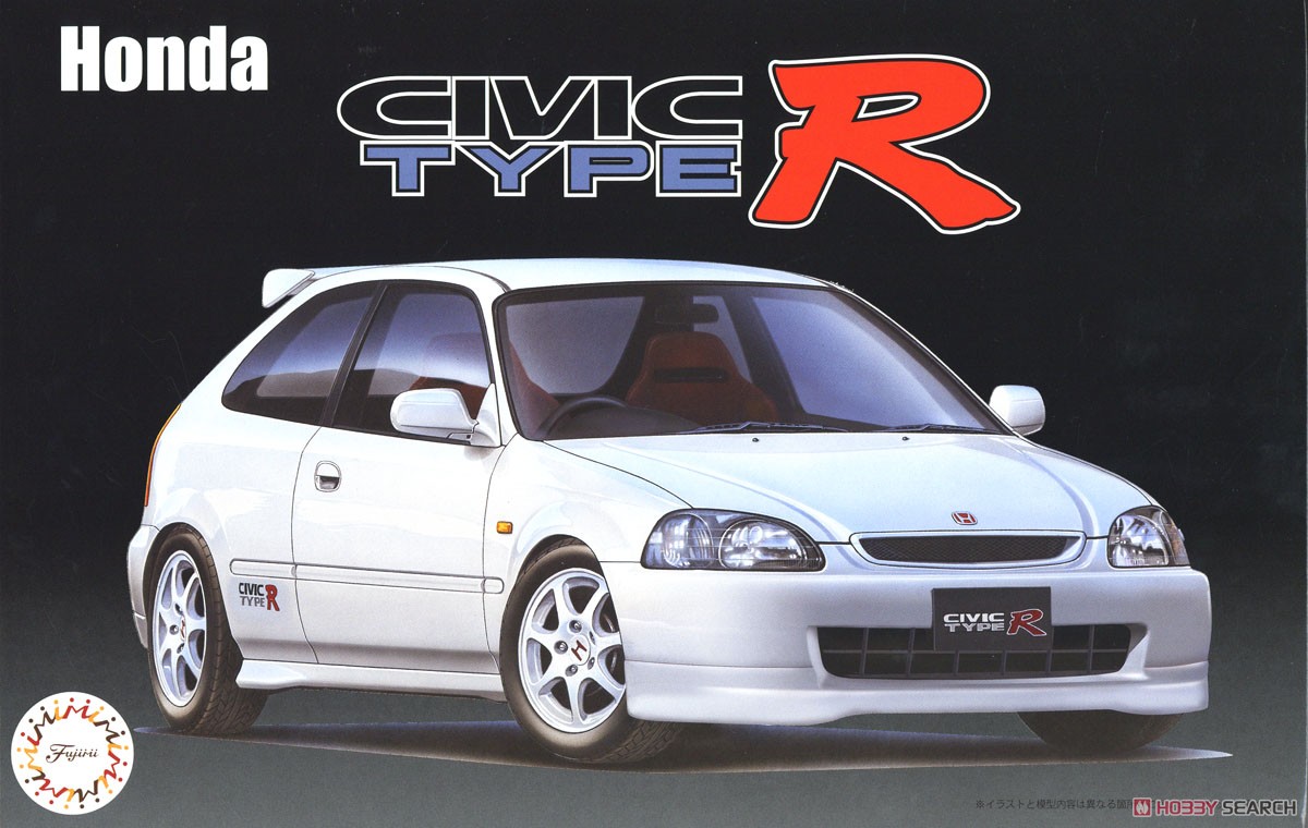 1:24 Сборная модель Honda Civic R (EK9) - 03998