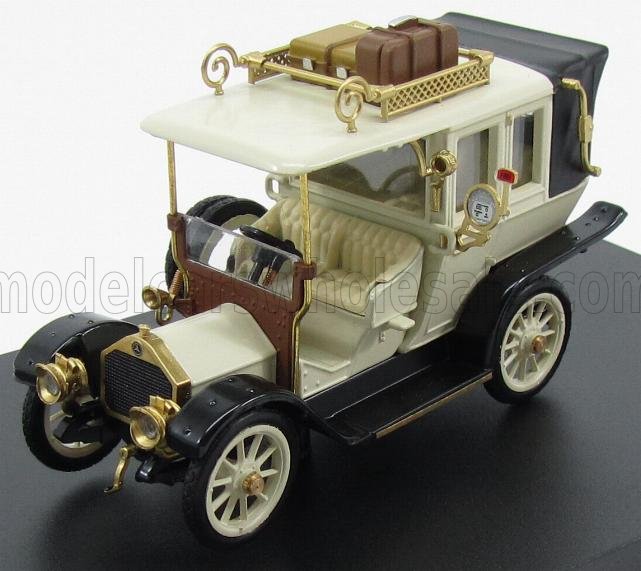 1:43 MERCEDES-BENZ 20-35 Ps Taxi Berlino (1911), Ivory Black - 4474