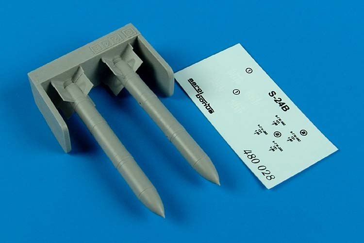 1:48 Набор дополнений S-24-B Russian air-to-ground rockets - 480 028