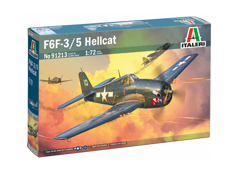 1:72 Сборная модель F6 F-3/5 HELLCAT - 91213