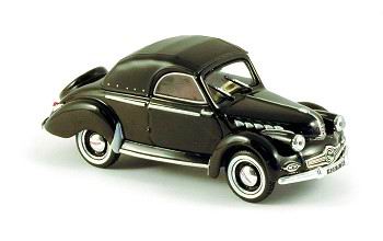 1:43 PANHARD Dyna X Cabriolet (1950), black - 451801