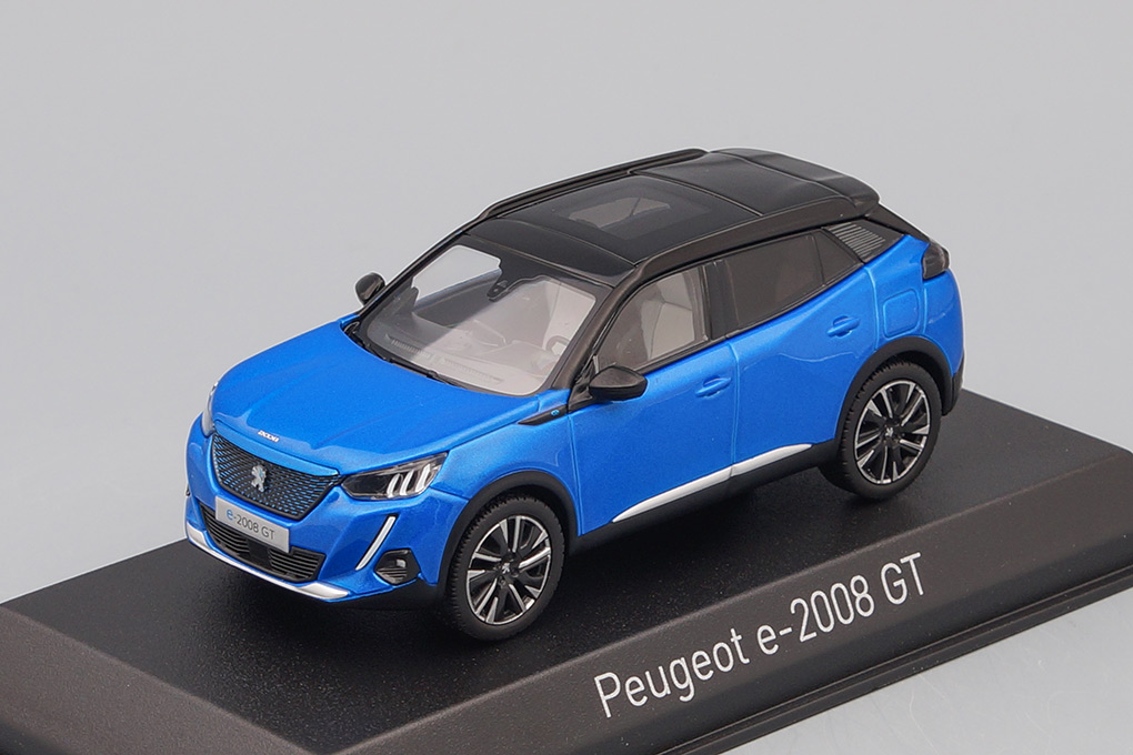 1:43 PEUGEOT E-2008 GT кроссовер 2020 Blue - 472861
