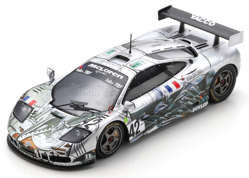 1:43 McLaren F1 GTR 6.1l V12 №42 Team Bba Competition 24h Le Mans 1995 (J.L.M.Laribiere - M.Sourd - H.Poulain) - S6672