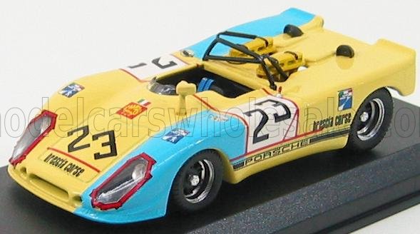1:43 PORSCHE Flunder N 23 Monza 1971 Noris - Sigala, Yellow Light Blue - 9260