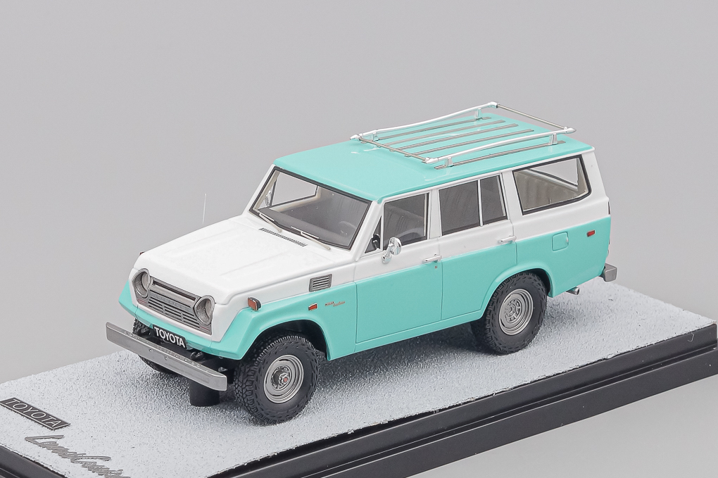 1:43 TOYOTA Land Cruiser Fj55 (1979), light green / white - MK-TFJ55GW-X1
