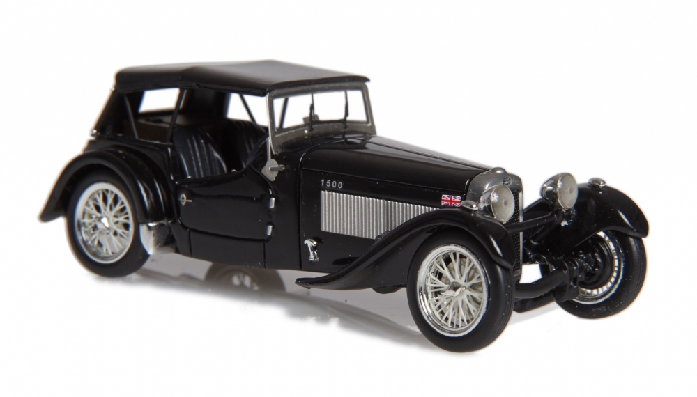 1:43 HRG 1500 Roadster (Top down) 1947, black - EMEU43040B