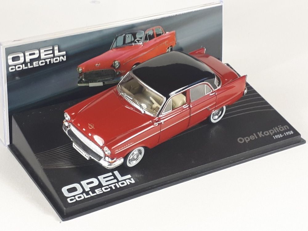 1:43 OPEL Kapitan 1955-1958 Red - OP110