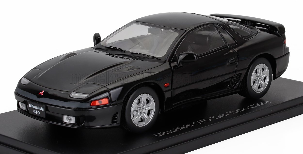 1:24 (Уценка!) MITSUBISHI Gto Twin Turbo (1990), Black - VQJ-USC215-Z1