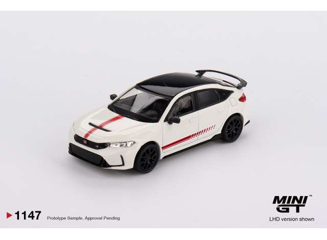 1:64 Honda Civic (FL-5) TYPE R Ultimate Edition, white 2025 - MGT01147L