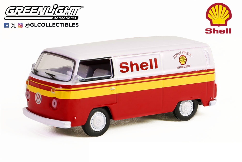 1:64 VOLKSWAGEN T2 Van 'Shell Service' (1979), White/Red/Yellow - 41155D