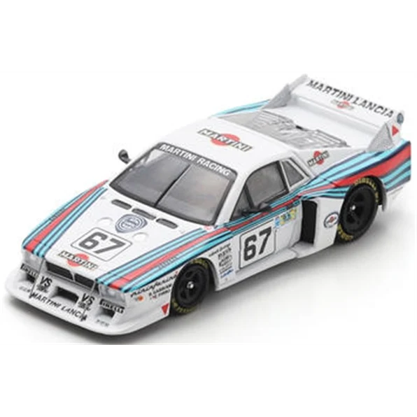1:64 LANCIA Beta Montecarlo Turbo #67 24h Le Mans B.Gabbiani/E.Pirro (1981), white / red / blue - 64S152