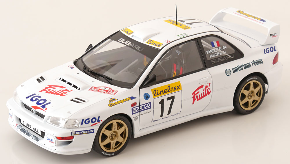 1:18 SUBARU Impreza S5 WRC No 17  Rally Monte Carlo, Panizzi/Panizzi (1999) - S1807407