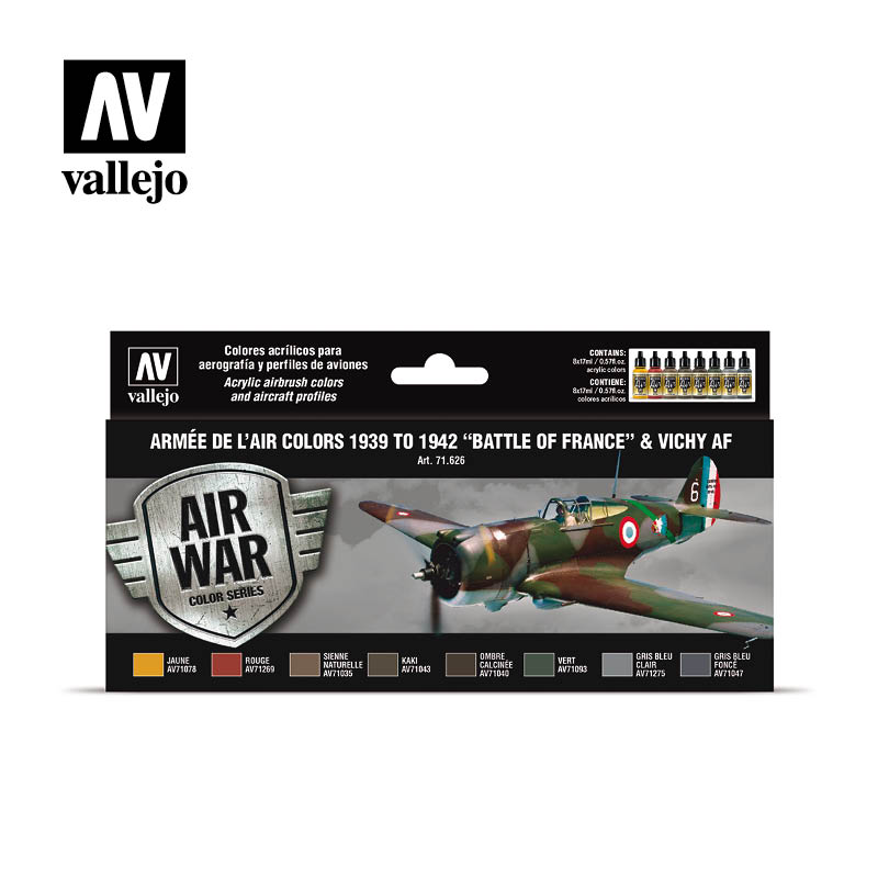 Набор Model Air 'ARMEE DE L'AIR COLORS' (8цв.) - 71626