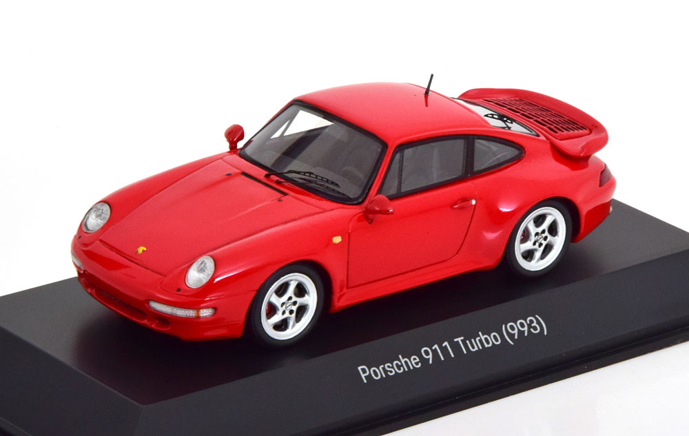 1:43 PORSCHE 911 (993) Turbo Generation 4, red - MAP02050920