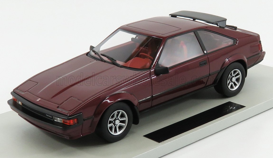1:18 TOYOTA Celica Supra Mk2 Coupe (1979), Brown - LS032G