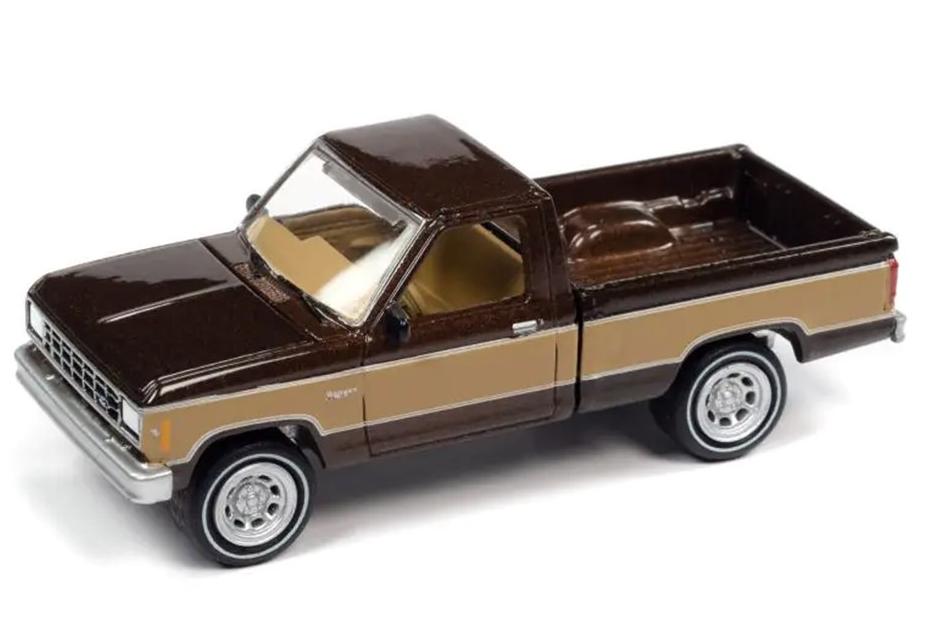1:64 FORD Ranger XL (1984), brown - JLCG028-JLSP224B