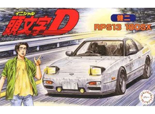 1:24 Сборная модель Nissan 180SX Kenji,= - 183855