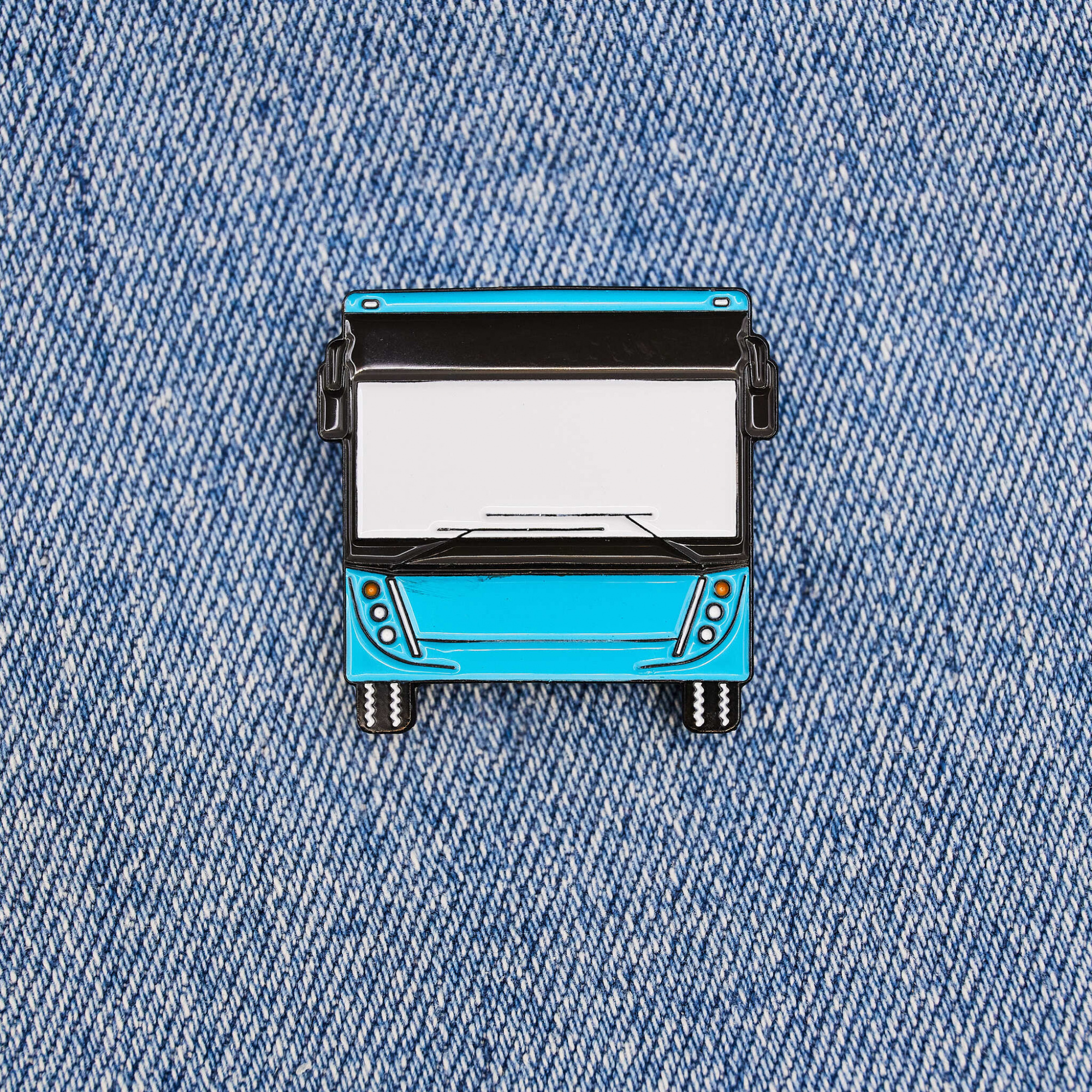 Значок 'МАЗ-203', голубой - TAG048