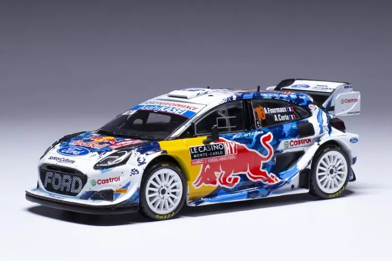 1:43 FORD Puma Rally1 Red Bull #16 Rallye Monte-Carlo Fourmaux - Coria (2024) - RAM914