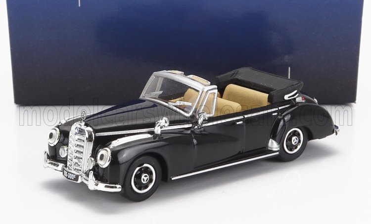 1:87 MERCEDES-BENZ Type 300c Cabriolet Open (1956), Black - 38427