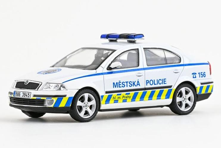 1:43 SKODA Octavia II (2004) MP Praha 37 - 001XB