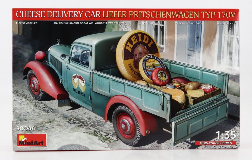 1:35 Сборная модель MERCEDES-BENZ Type 170v Liefer Pritschenwagen 1935 - 38046