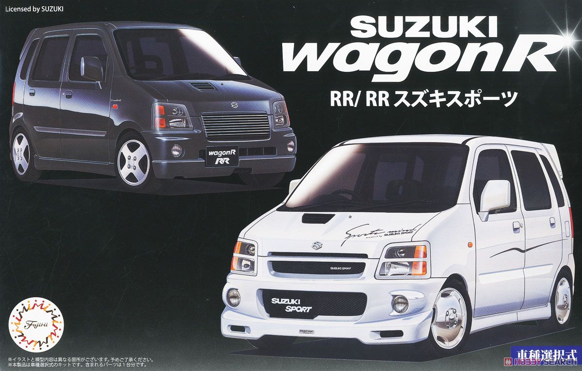 1:24 Сборная модель Suzuki Wagon R RR/RR Sports - 04713