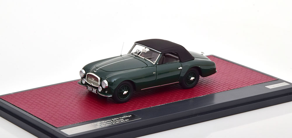 1:43 ASTON MARTIN DB2 Vantage geschlossen (1952), dunkelgrün - MX50180-112