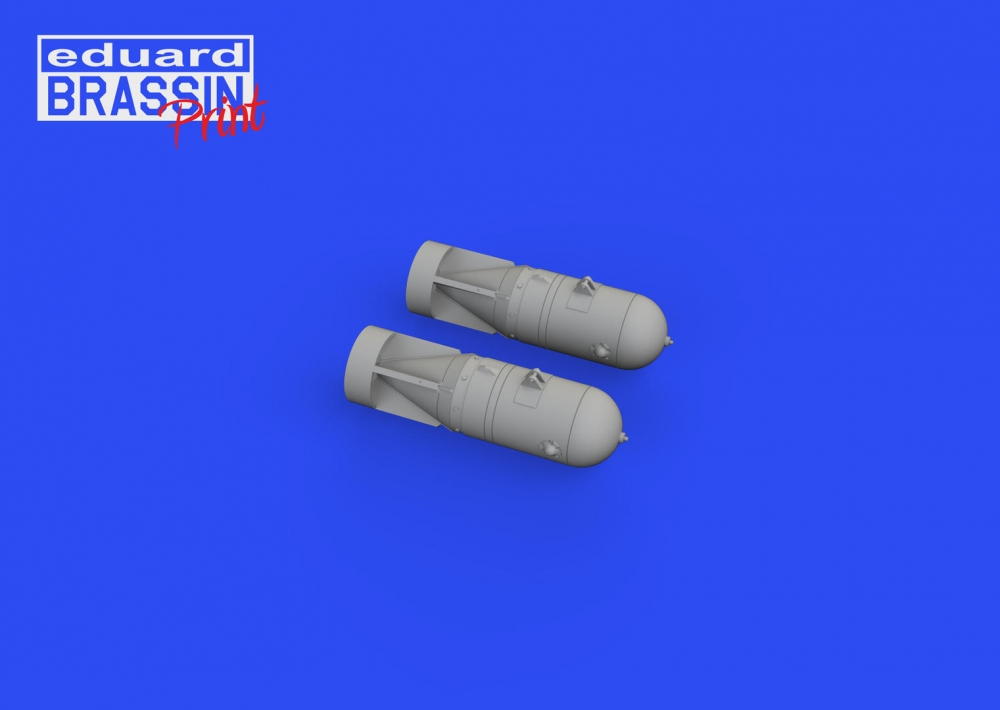 1:48 Набор дополнений  US Mk.17 глубинные бомбы PRINT - 648691
