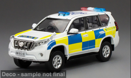 1:43 TOYOTA Land Cruiser Prado (2015), HK Traffic New Territories South Region - 29451