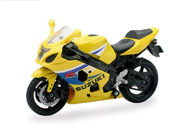 1:18 SUZUKI GSX R600, yellow - 67063