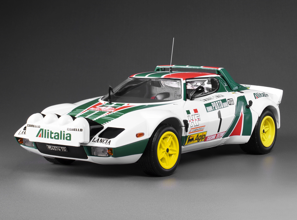 1:18 LANCIA Stratos HF #1 Winner Rallye de Portugal S.Munari/S.Maiga (1976), white - 6015
