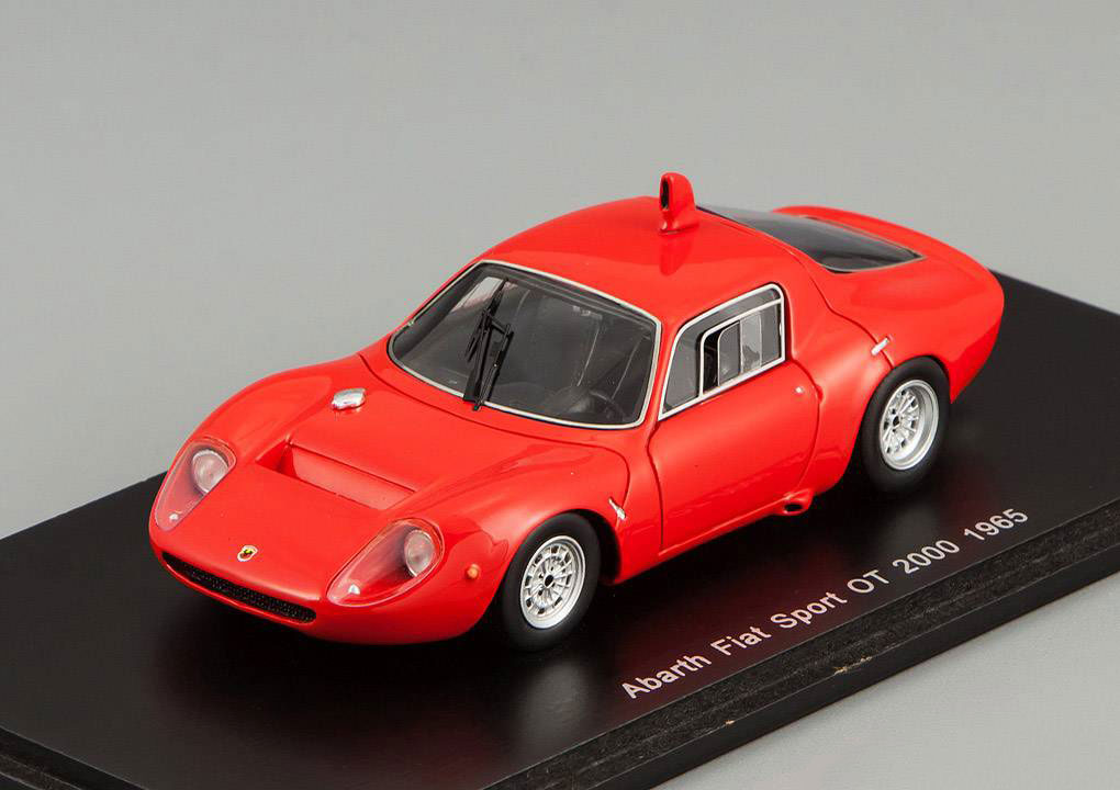 1:43 ABARTH Fiat Sport OT 2000 (1970), red - S1314