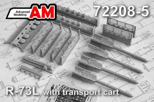 1:72 Транспортная тележка с ракетами Р-73 - AMC 72208-5
