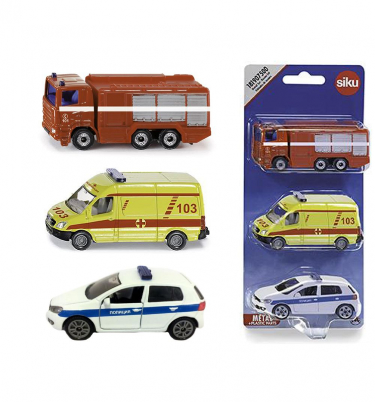 1:55 Набор Служба спасения - 1819RUS
