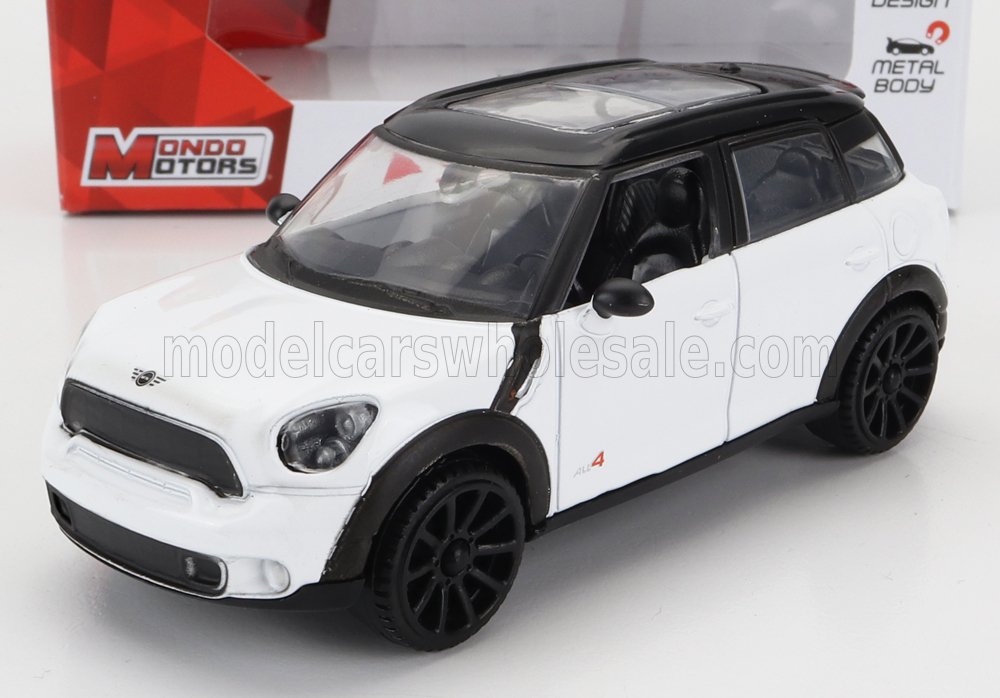 1:43 MINI Cooper S Countryman (2011), White Black - MM53216-168762
