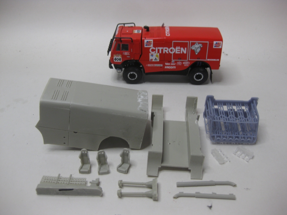 1:43 Набор для конверсии Камский Дакар 4х4( №404) - MZ015