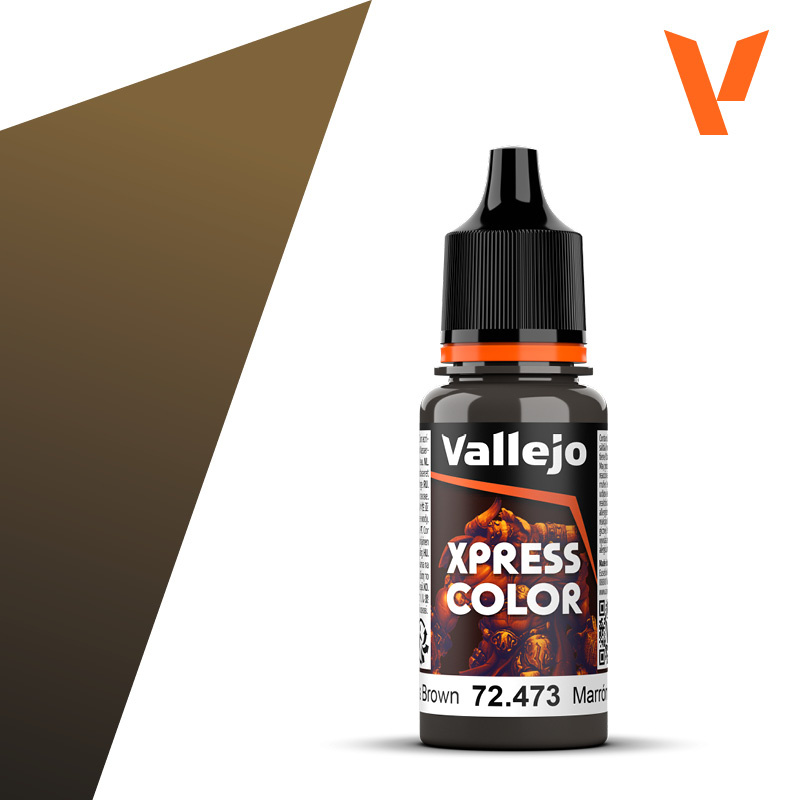 Краска акриловая Xpress Color Коричневый / Battledress Brown, 18мл - 72473