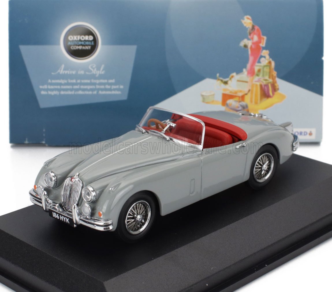 1:43 JAGUAR XK 150 spider Roadster (1958), light grey - 43XK150010