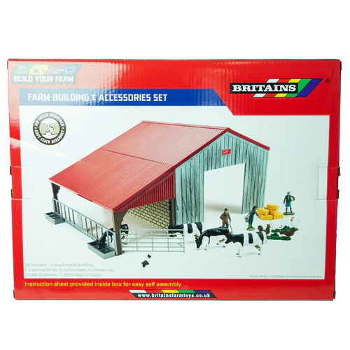 1:32 Диорама Фермерское хозяйство / Farm Building - Diorama Stalla Con Animali, Various - 43388
