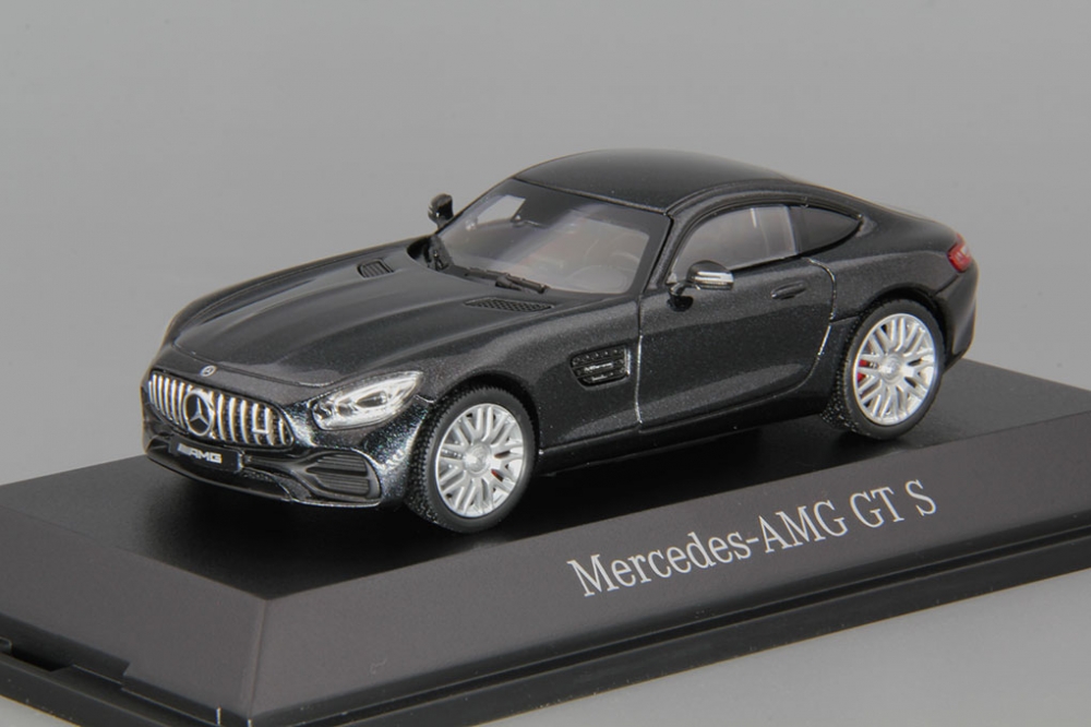 1:43 MERCEDES-BENZ AMG GT S coupe magnetite black metallic - B66960435