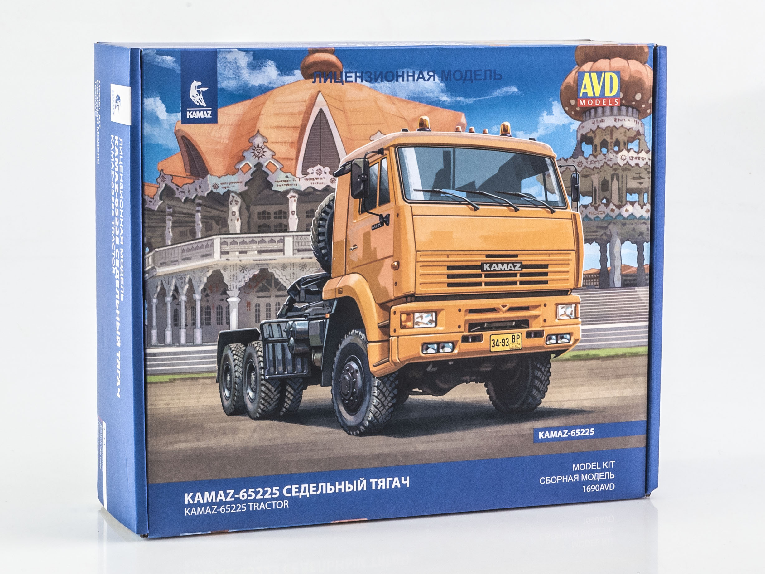 1:43 Сборная модель КАМАZ-65225 седельный тягач - 1690AVD